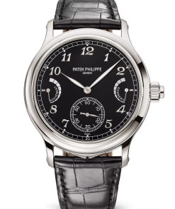 GRANDE AND PETITE SONNERIE. MINUTE REPEATER. Platinum 6301P-001