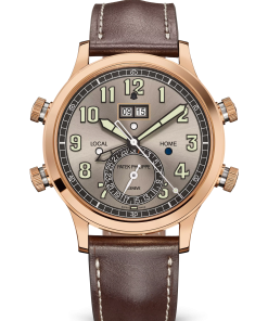 ALARM TRAVEL TIME Rose gold and white gold 5520RG-001