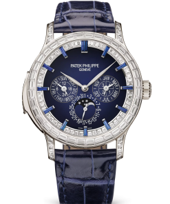 MINUTE REPEATER. PERPETUAL CALENDAR. HAUTE JOAILLERIE. Platinum 5374/300P-001