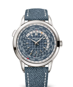 WORLD TIME. DATE. White gold 5330G-001