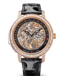MINUTE REPEATER. RETROGRADE PERPETUAL CALENDAR. HAUTE JOAILLERIE. Rose gold 5304/301R-001