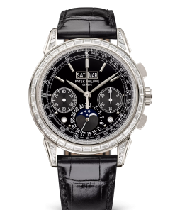 CHRONOGRAPH. PERPETUAL CALENDAR. JOAILLERIE. Platinum 5271P-010