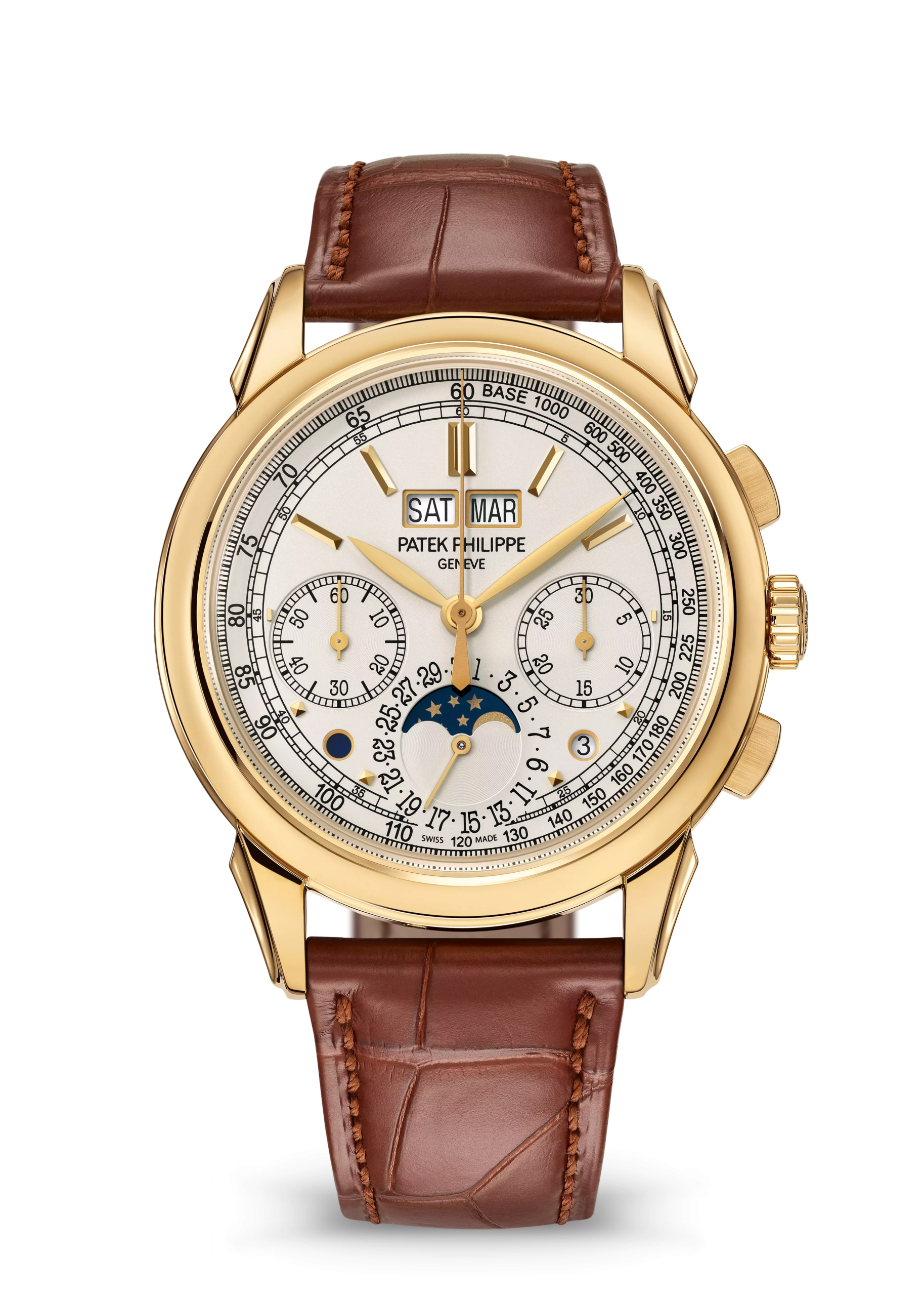 CHRONOGRAPH. PERPETUAL CALENDAR. Yellow gold 5270J-001