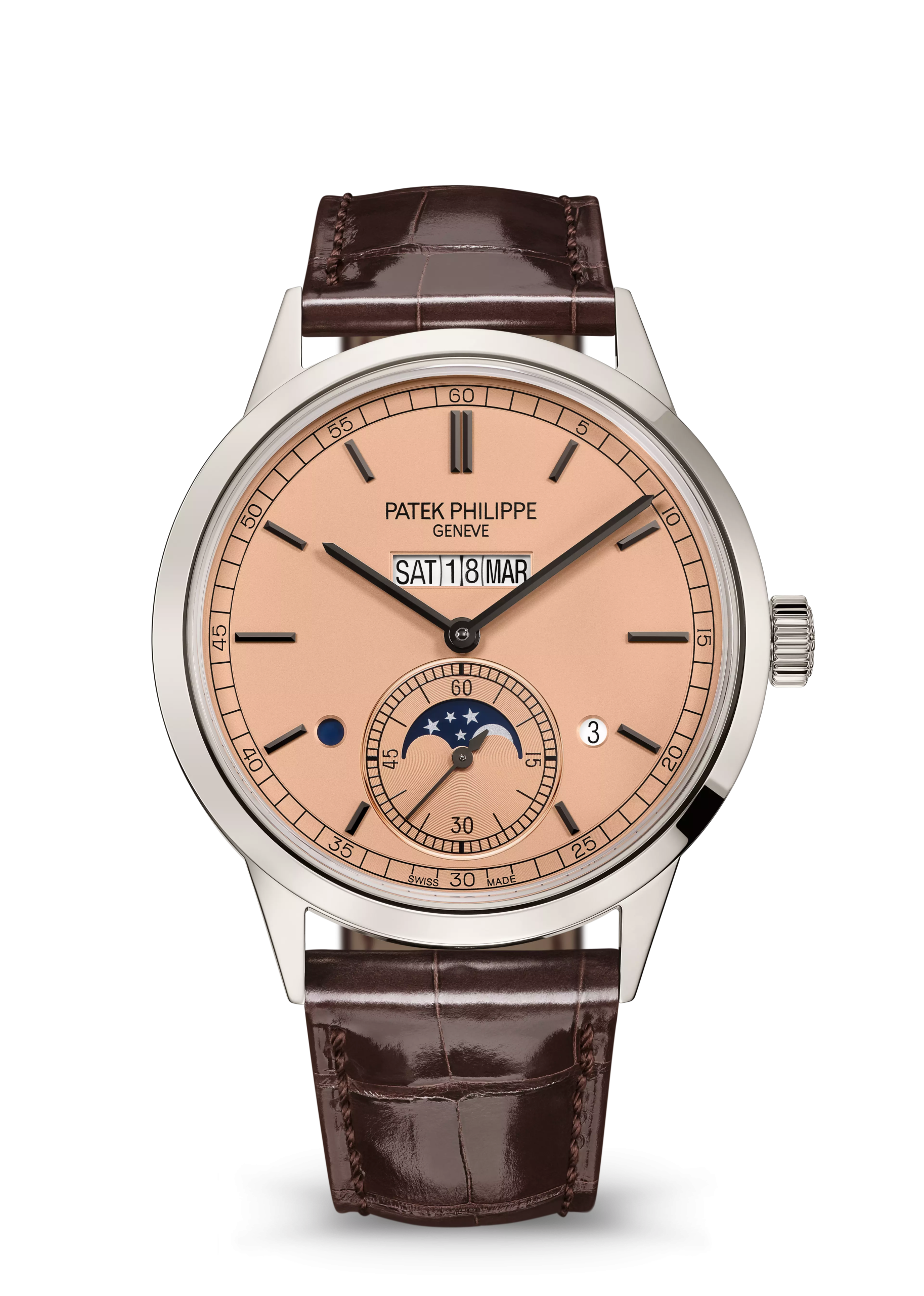 IN-LINE PERPETUAL CALENDAR Platinum 5236P-010