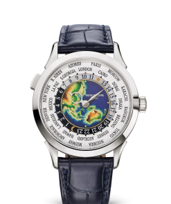 WORLD TIME. RARE HANDCRAFTS. White gold 5231G-001