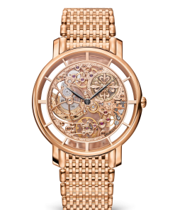 SKELETON WATCH. RARE HANDCRAFTS. Rose gold 5180/1R-001