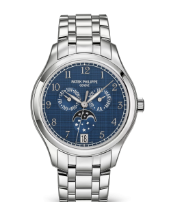 ANNUAL CALENDAR. MOON PHASES. Steel 4947/1A-001