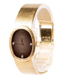 Alternative view of HandMade The Ladies Rolex Cellini 4325 Yellow Gold