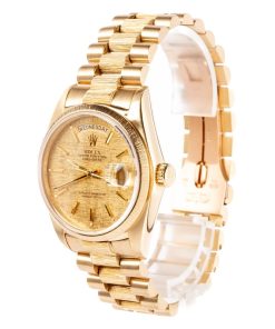 Alternative view of HandMade The Rolex Presidential Day-Date 18078 Bark Finish