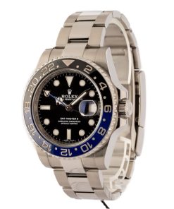 Alternative view of HandMade The Rolex GMT-Master II Ref 116710 'Batman' Dial