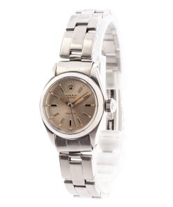 Alternative view of HandMade The Ladies Rolex Oyster Precision 6411 Silver