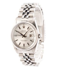 Alternative view of HandMade The Rolex Datejust 16030 Silver Dial Watch