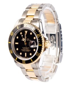 Alternative view of HandMade The Rolex Submariner 16613 Black Dial Two-Tone Oyster