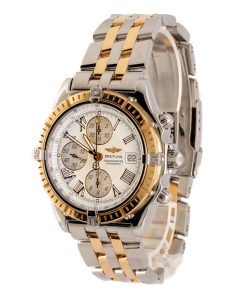 Alternative view of HandMade The Breitling Crosswind White dial