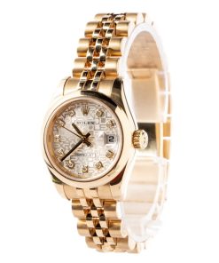 Alternative view of HandMade The Rolex Datejust 179168 Diamond Jubilee Dial