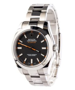 Alternative view of HandMade The Rolex Milgauss 116400 Black Luminescent Dial