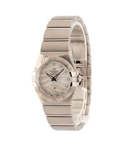 Alternative view of HandMade The Omega Constellation Mother of Pearl Wavy Dial