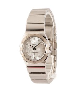 Alternative view of HandMade The Womens Omega Constellation Mother of Pearl Diamond Dial