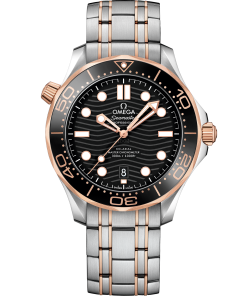 Omega SEAMASTER DIVER 300M 42 mm, steel ‑ Sedna™ gold on steel ‑ Sedna™ gold 210.20.42.20.01.001