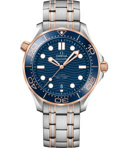 Omega SEAMASTER DIVER 300M 42 mm, steel ‑ Sedna™ gold on steel ‑ Sedna™ gold 210.20.42.20.03.002