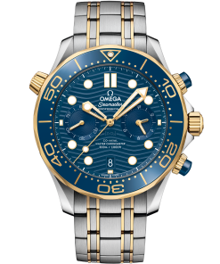 Omega SEAMASTER DIVER 300M 44 mm, steel ‑ yellow gold on steel ‑ yellow gold 210.20.44.51.03.001