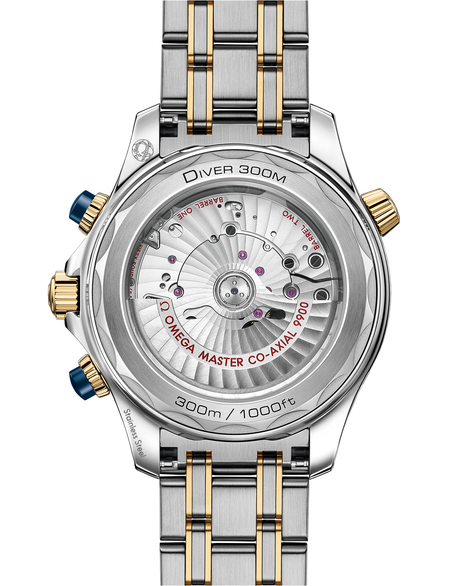 Omega SEAMASTER DIVER 300M 44 mm, steel ‑ yellow gold on steel ‑ yellow gold 210.20.44.51.03.001 - Image 2