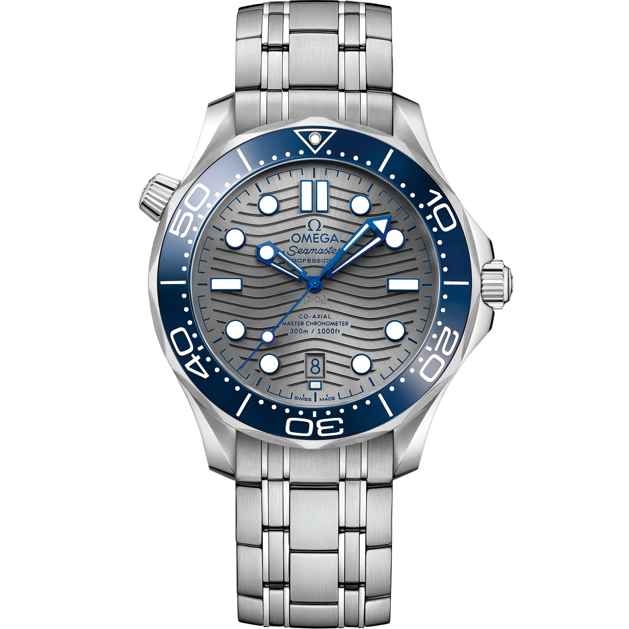 Omega SEAMASTER DIVER 300M 42 mm, steel on steel 210.30.42.20.06.001