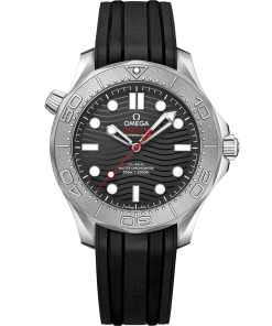 Omega SEAMASTER DIVER 300M 42 mm, steel on rubber strap 210.32.42.20.01.002