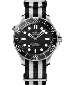 Omega SEAMASTER DIVER 300M 42 mm, steel on NATO strap 210.32.42.20.01.005