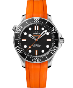 Omega SEAMASTER DIVER 300M 42 mm, steel on rubber strap 210.32.42.20.01.006