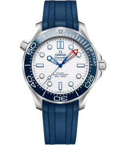 Omega SEAMASTER DIVER 300M 42 mm, steel on rubber strap 210.32.42.20.04.002