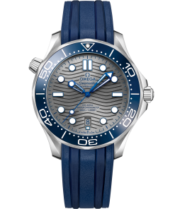 Omega SEAMASTER DIVER 300M 42 mm, steel on rubber strap 210.32.42.20.06.001