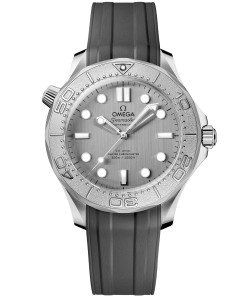 Omega SEAMASTER DIVER 300M 42 mm, steel on rubber strap 210.32.42.20.06.002