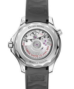 Alternative view of Omega SEAMASTER DIVER 300M 42 mm, steel on rubber strap 210.32.42.20.06.002