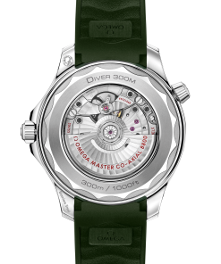 Alternative view of Omega SEAMASTER DIVER 300M 42 mm, steel on rubber strap 210.32.42.20.10.001