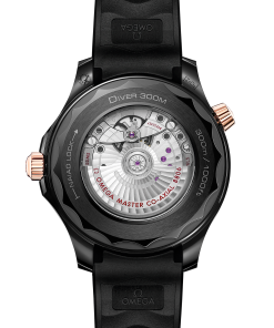 Alternative view of Omega SEAMASTER DIVER 300M 43.5 mm, black ceramic on rubber strap 210.62.44.20.01.001