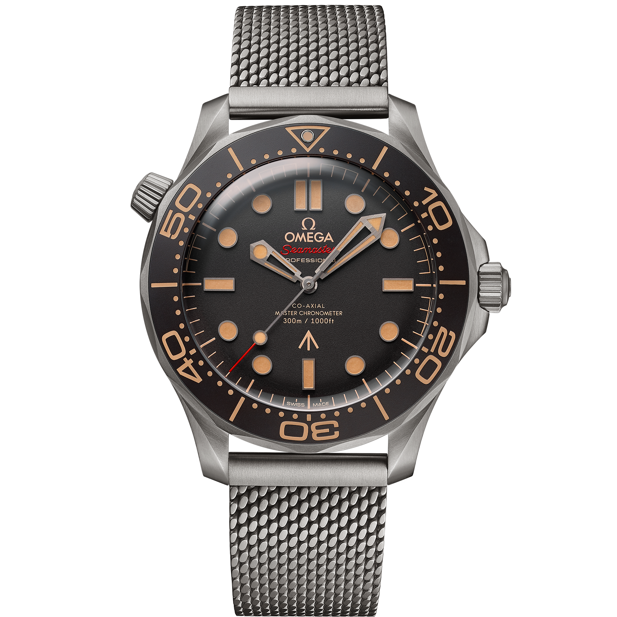 Omega SEAMASTER DIVER 300M 42 mm, titanium on titanium 210.90.42.20.01.001