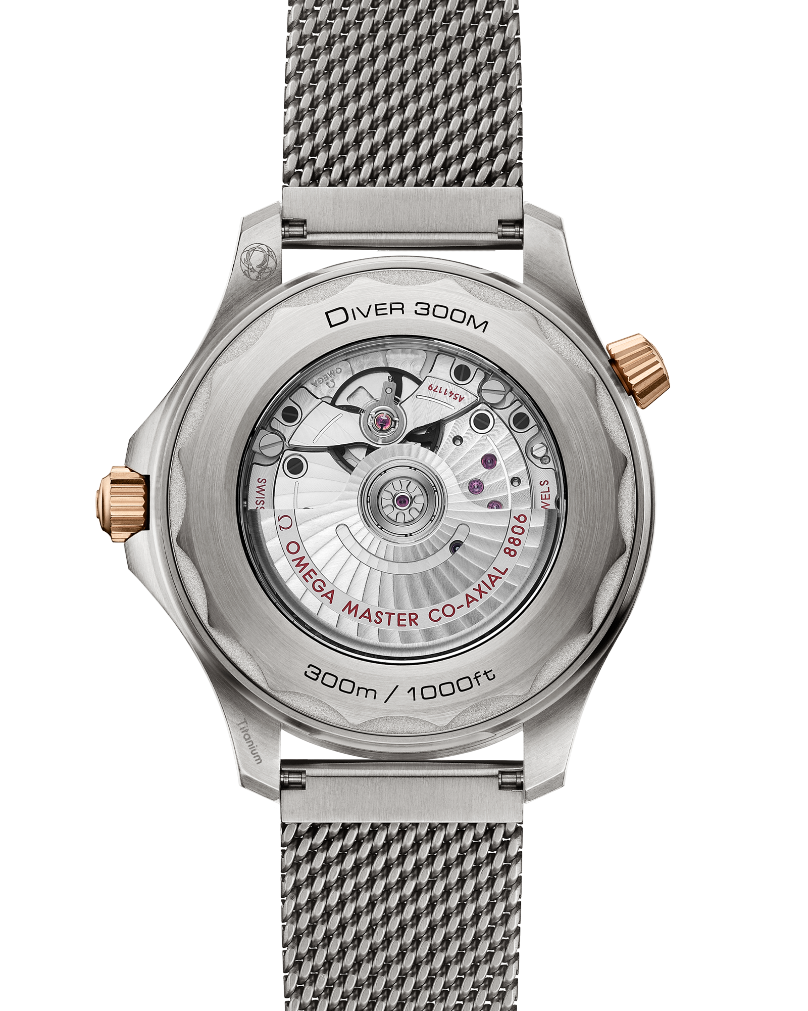 Omega SEAMASTER DIVER 300M 42 mm, titanium ‑ Bronze gold on titanium 210.90.42.20.10.001 - Image 2