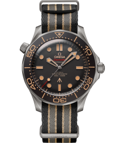 Omega SEAMASTER DIVER 300M 42 mm, titanium on NATO strap 210.92.42.20.01.001