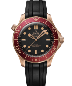Omega SEAMASTER DIVER 300M 42 mm, Bronze gold on rubber strap 210.92.42.20.01.003