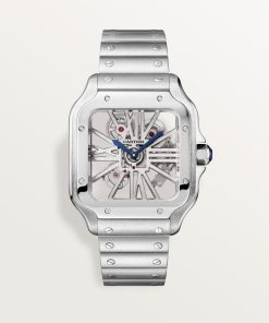 SANTOS DE CARTIER SKELETON WATCH