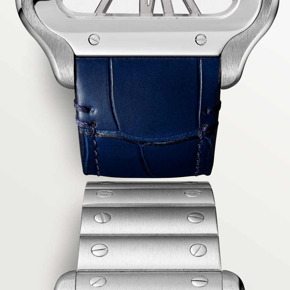 SANTOS DE CARTIER SKELETON WATCH - Image 4