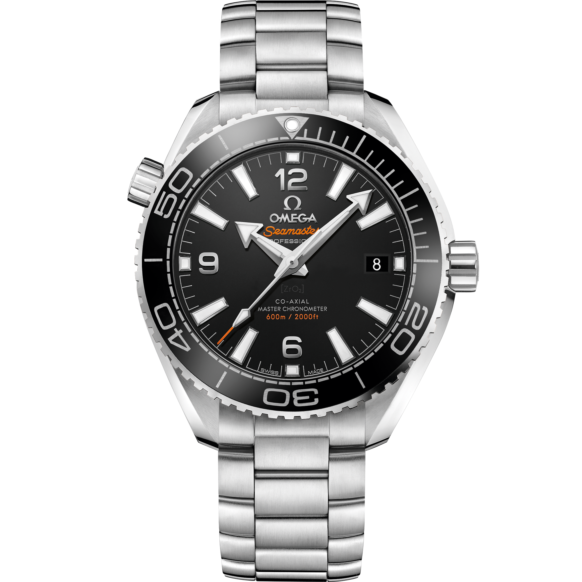 Omega SEAMASTER PLANET OCEAN 600M 39.5 mm, steel on steel 215.30.40.20.01.001