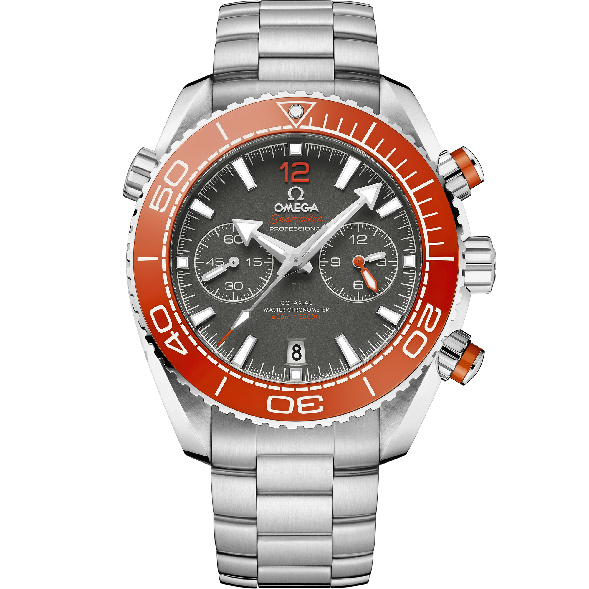 Omega SEAMASTER PLANET OCEAN 600M 45.5 mm, steel on steel 215.30.46.51.99.001