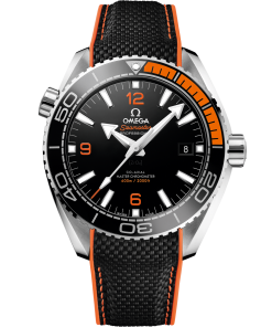 Omega SEAMASTER PLANET OCEAN 600M 43.5 mm, steel on rubber strap 215.32.44.21.01.001