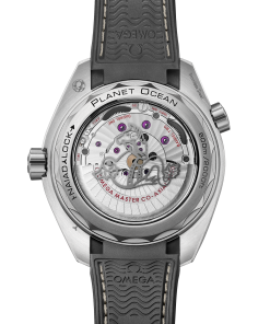 Alternative view of Omega SEAMASTER PLANET OCEAN 600M 43.5 mm, steel on rubber strap 215.32.44.21.01.002