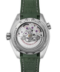 Alternative view of Omega SEAMASTER PLANET OCEAN 600M 43.5 mm, steel on rubber strap 215.32.44.21.06.001