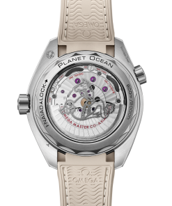 Alternative view of Omega SEAMASTER PLANET OCEAN 600M 43.5 mm, steel on rubber strap 215.32.44.21.09.001