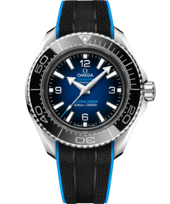 Omega SEAMASTER PLANET OCEAN 6000M 45.5 mm, O‑MEGASTEEL on rubber strap 215.32.46.21.03.001