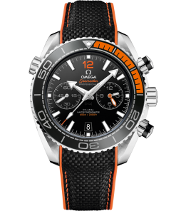 Omega SEAMASTER PLANET OCEAN 600M 45.5 mm, steel on rubber strap 215.32.46.51.01.001